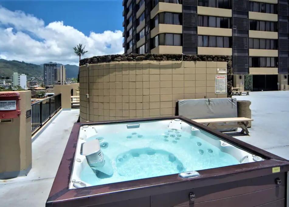 King Bed, Spacious, Legal, View โฮโนลูลู ภายนอก รูปภาพ